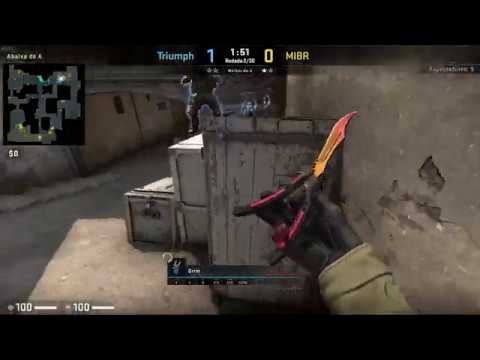 Pov GRIM (36/12) CS GO DEMO - DUST 2 - TRIUMPH 16 VS 6 MIBR (cs_summit 6 - 23/06/2020)
