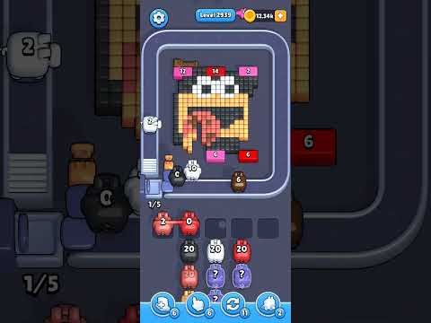 Pixel Flow Level 2939 Walkthrough