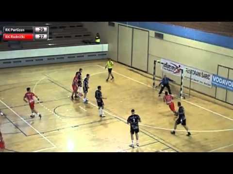 22.04.2105. RK Partizan - RK Radnicki - 2. poluvreme