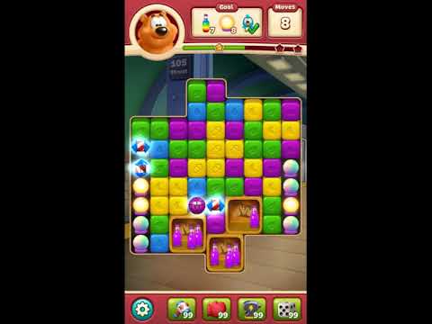 Toon Blast Level 4899 - NO BOOSTERS 🐻🐺🐱 | SKILLGAMING ✔️