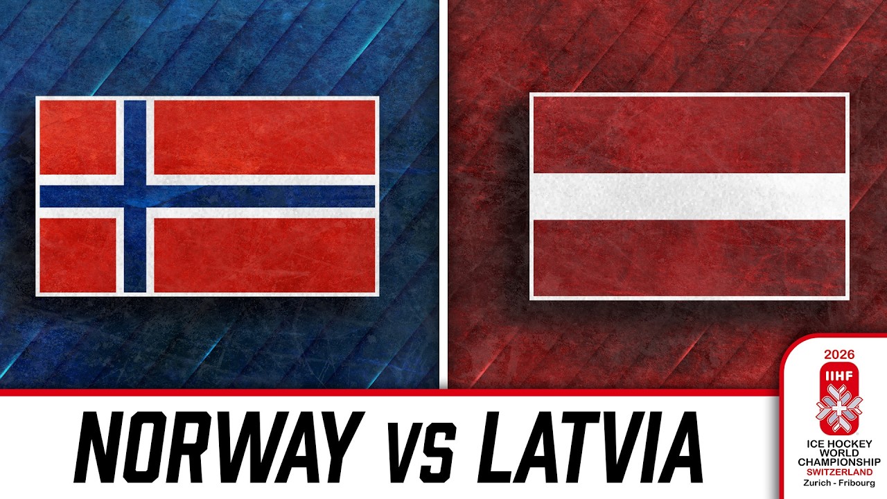 Watch Norway vs Latvia Quarterfinal at the 2026 IIHF World Championship 🇳🇴🇱🇻🏒
