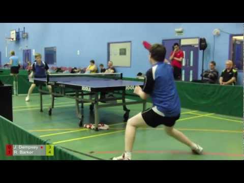 Junior Boys Final: 2012 Preston Guild (Lancashire Closed) Championships - J.Dempsey vs R.Barker