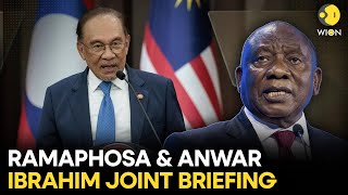 Download lagu ASEAN Summit 2025 LIVE: Ramaphosa & Malaysian PM Anwar Ibrahim Hold Joint Press Briefing | WION mp3