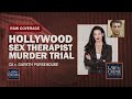WATCH: Hollywood Sex Therapist Murder Trial — CA v. Gareth Pursehouse — Day Seven