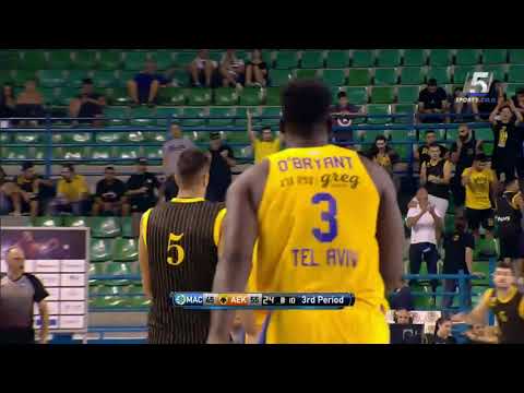 Recap: Maccabi FOX Tel Aviv - AEK Athens 95:99