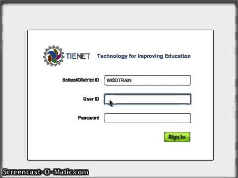 Tienet Login