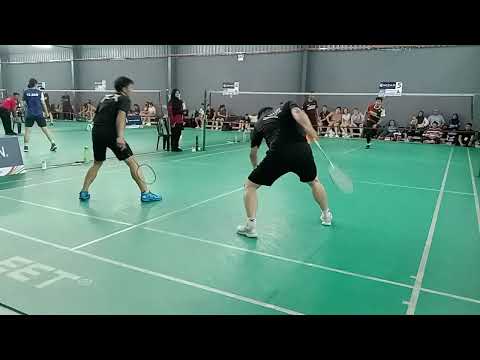 Badminton FINAL Novae Men's Double Bakat Baru - W Arif / Shahrizal Vs Lai Shiou Yeh / Yong Tien Jun