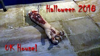 Halloween 2018 House (Kent, UK) - Zombie Pit, Grave Digger Skeleton, and More!
