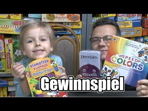 Gewinnspiel (kurze Zeit) ... Kinderpaket mit Klamotten Klamauk, Dweebies und Speed Colors