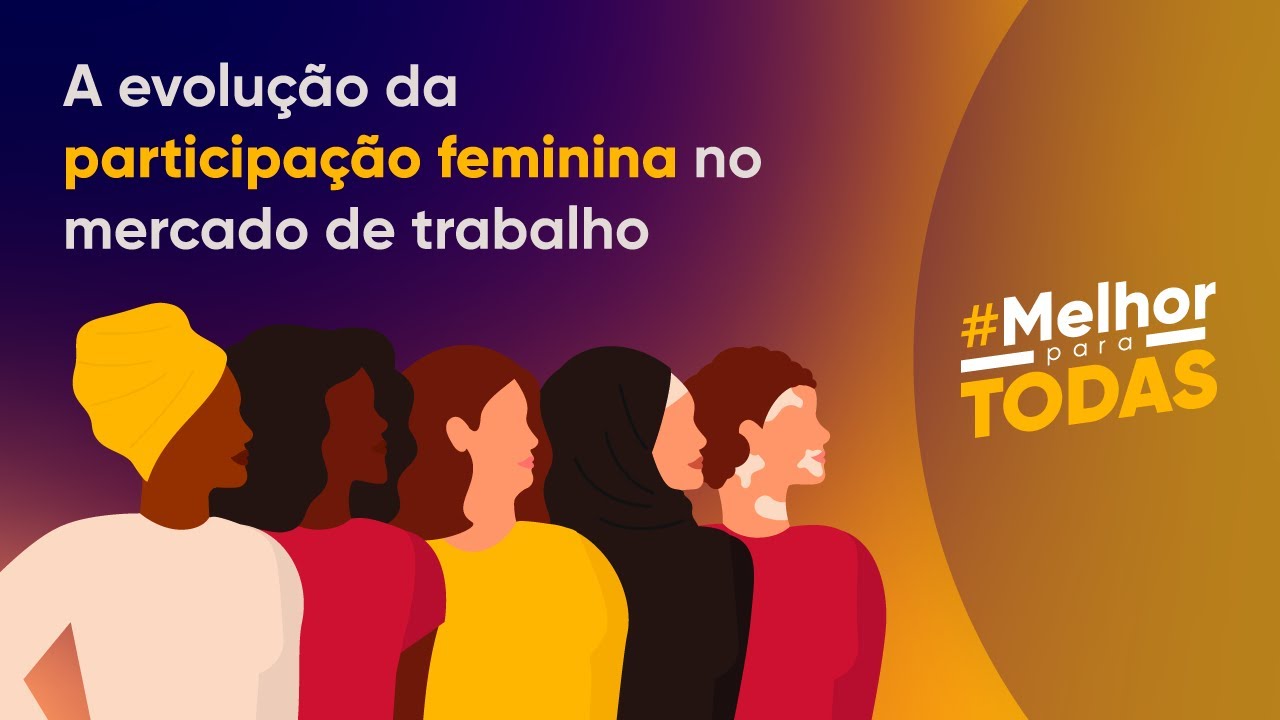 A evolução da participação feminina no mercado de trabalho