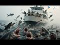 HUGE PIRANHA SWARM Fly At Ship Oh Ho Flesh Feast Snake YOUKU MONSTER MOVIE