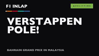 Malaysian Qualifying - Verstappen Grabs His First Pole of 2026 by Three Tenths
