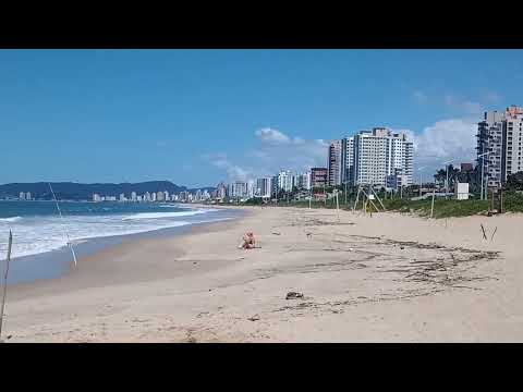 Piçarras, Ponta do Jaques ou Praia das Palmeiras?  Qual é a Praia de hoje?/ Piçarras - (SC-BR)