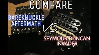 Video thumbnail for (COMPARE) Seymour Duncan Invader VS BareKnuckle Aftermath With Ibanez SZ320GD by Feri Firmansyah