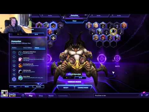 HotS FULL Hero Review: AZMODAN