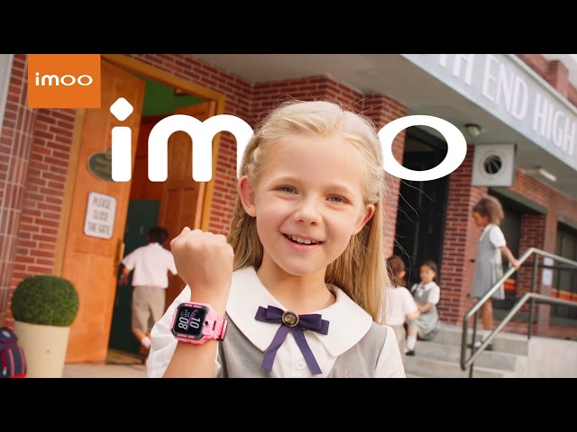 Imoo Z7 4G GPS Videollamada Doble Cámara Azul Resistencia Agua IPX8 Control Parental video