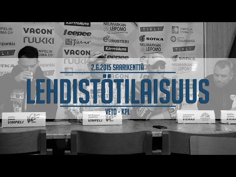 2.6.2015 Veto - KPL lehdistötilaisuus