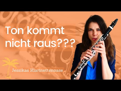 Ton kommt nicht raus? - online Klarinette lernen für Anfänger