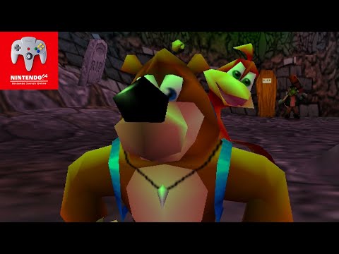 Banjo-Tooie Nintendo Switch Online - 100% Walkthrough Part 12 Gameplay - Witchyworld Haunted Cavern