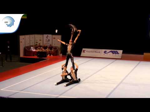 KALFA–URALEVITCH–DANA–SACH (ISR) – 2015 Acrobatic European Champions, Balance Final