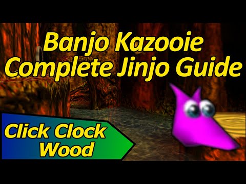 How to Collect all Jinjos in Click Clock Wood - Banjo Kazooie Complete Jinjo Guide