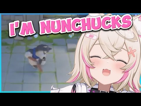 Mococo "NUNCHUCKS" Abyssgard [FuwaMoco/Advent] [EngSub]