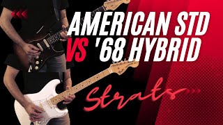 Video thumbnail for American Standard Strat vs 68 Hybrid Strat (Made in Japan) | Blues by Clint Curtis