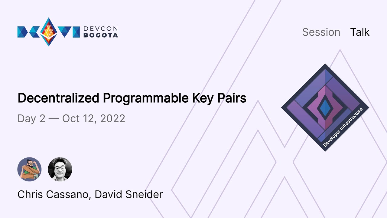 Decentralized Programmable Key Pairs preview