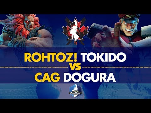 ROHTOZ! Tokido (Akuma) VS CAG Dogura (M.Bison) - Canada Cup 2019 Winner's Quarters - CPT 2019