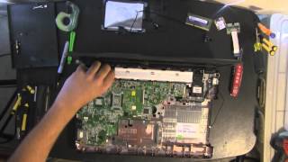 COMPAQ CQ57 take apart video, disassemble, how to open disassembly