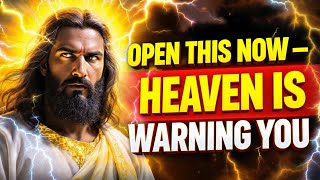🛑 YOU PRAYED FOR A SIGN — THIS IS HEAVEN’S WARNING FOR YOU | Gods Message Now | God Message Today