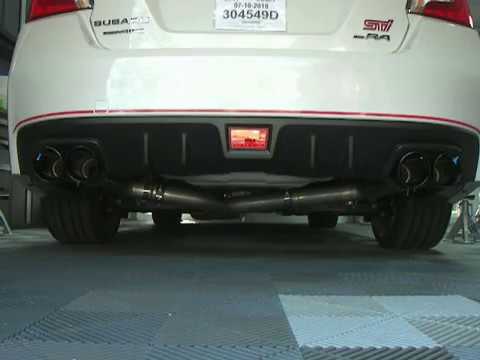 AWE Track Edition Exhaust for Subaru VA STI
