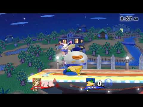 ssb4 wii u zelda vs ludwig
