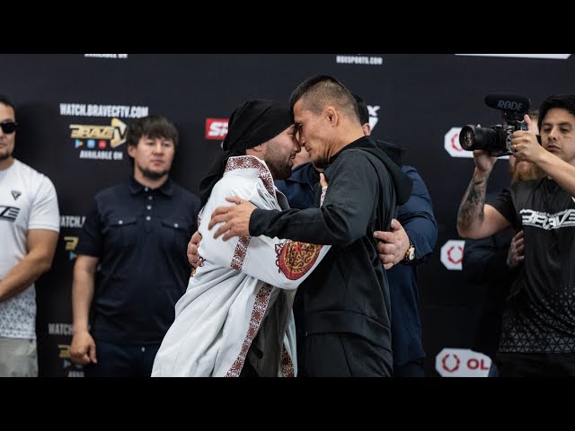 BRAVE 105 x Alash Pride 123 Face-Offs | Almaty Fight Week Heats Up