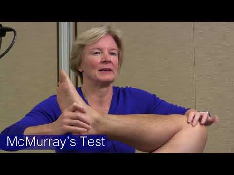 Dr Christina Allen, MD, presents Knee Exam at UCSF Primary Care Sports Medicine Conference