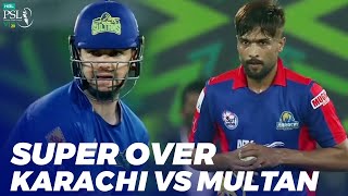 Super Over | Karachi Kings vs Multan Sultans | Match 31 | HBL PSL 2020 | MB2E