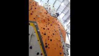 Wall climbing at First Ascent