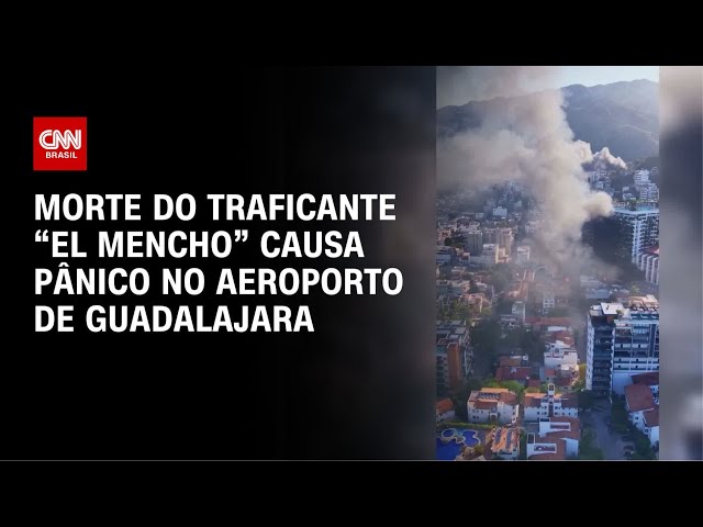 México: Pânico toma conta de aeroporto após morte de "El Mencho" | CNN 360°