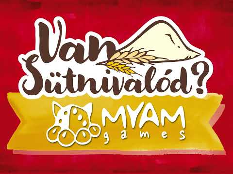 Van sütnivalód - A játék menete + Gyerkőc mód + Szóló mód - szabálymagyarázó - MyamGames - Van sütnivalód?