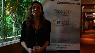 Asst. Prof. Imen Handi Mejri at IE Conference 2017 by GSTF