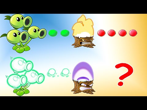 PvZ 2 - ThreeElectric Peashooter vs Torchwood | Plants vs. Zombies 2
