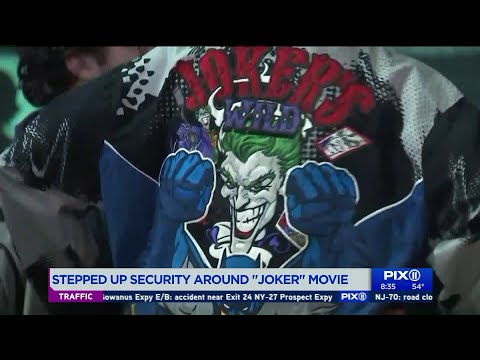 Stepped up security over 'Joker' movie
