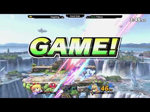 Smash Ultimate: LingLing (Peach) V Sinai | Pelca (Fox, Snake) - Synthesis 13 Tournament SSBU