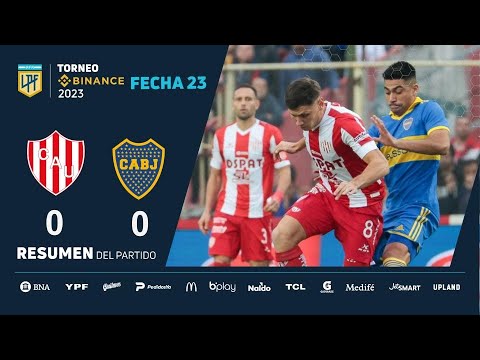 #TorneoBinance 2023 | Fecha 23 | resumen de Unión - Boca