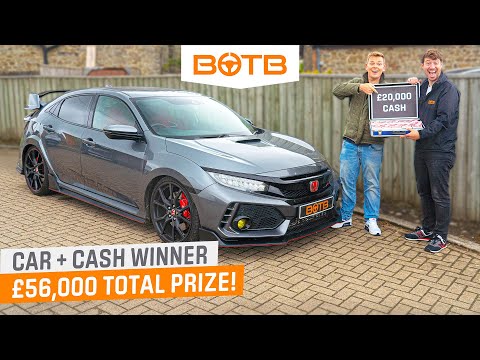 BOTB Winner! Honda Civic Type R + £20,000 - Week 29 2021 - Elyot Burnett