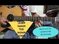 Beginners/learn sanam teri kasam title track leads on guitar