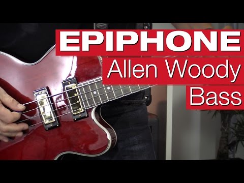 Epiphone Allen Woody Rumble Kat (Der Bass bei uns im Test.)