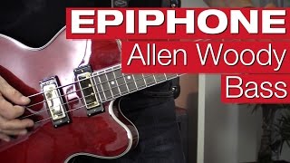 Epiphone Allen Woody Rumble Kat (Der Bass bei uns im Test.)