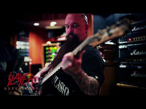 SLAYER - Recording Guitars for REPENTLESS (OFFICIAL INTERVIEW)
