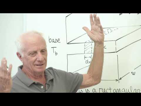 Heat Transfer (08): Extended surfaces (fins), fin efficiencies